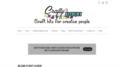 Desktop Screenshot of craftyalchemy.com